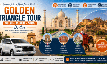 Golden Triangle Tour India by Car | Delhi Jaipur Agra Tour Package