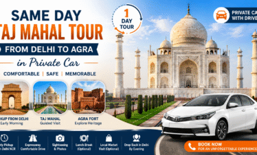 Taj Mahal One-Day Trip from Delhi by Private Car